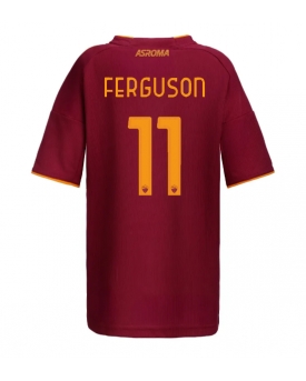 Billige Fotballdrakt AS Roma Evan Ferguson #11 Replika Hjemmedrakt Dame 2025-26 Kortermet Billige Fotballdrakt AS Roma Evan Ferguson #11 Replika Hjemmedrakt Dame 2025-26 Kortermet